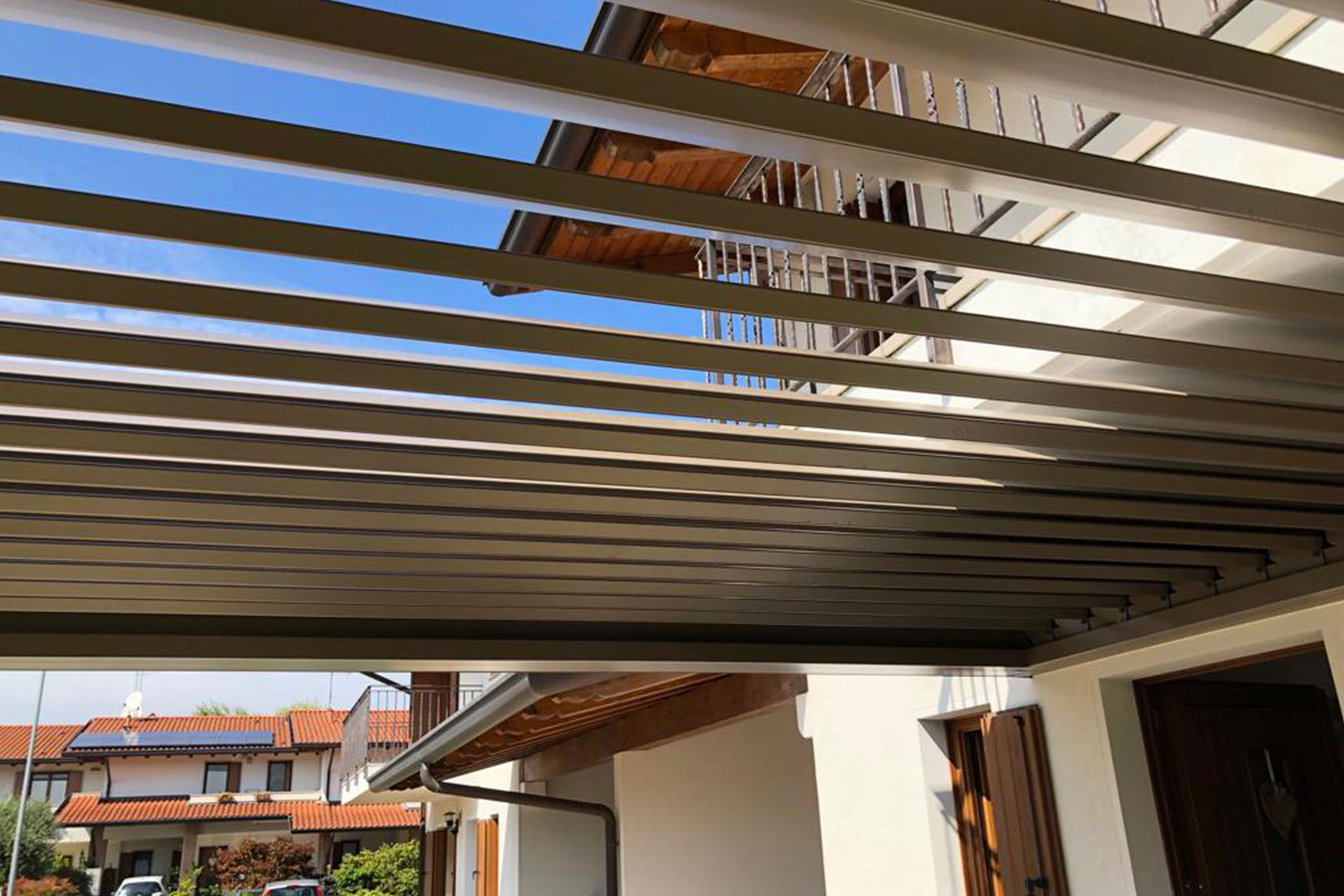 pergola bioclimatiche albo serramenti alluminio giardino pordenone