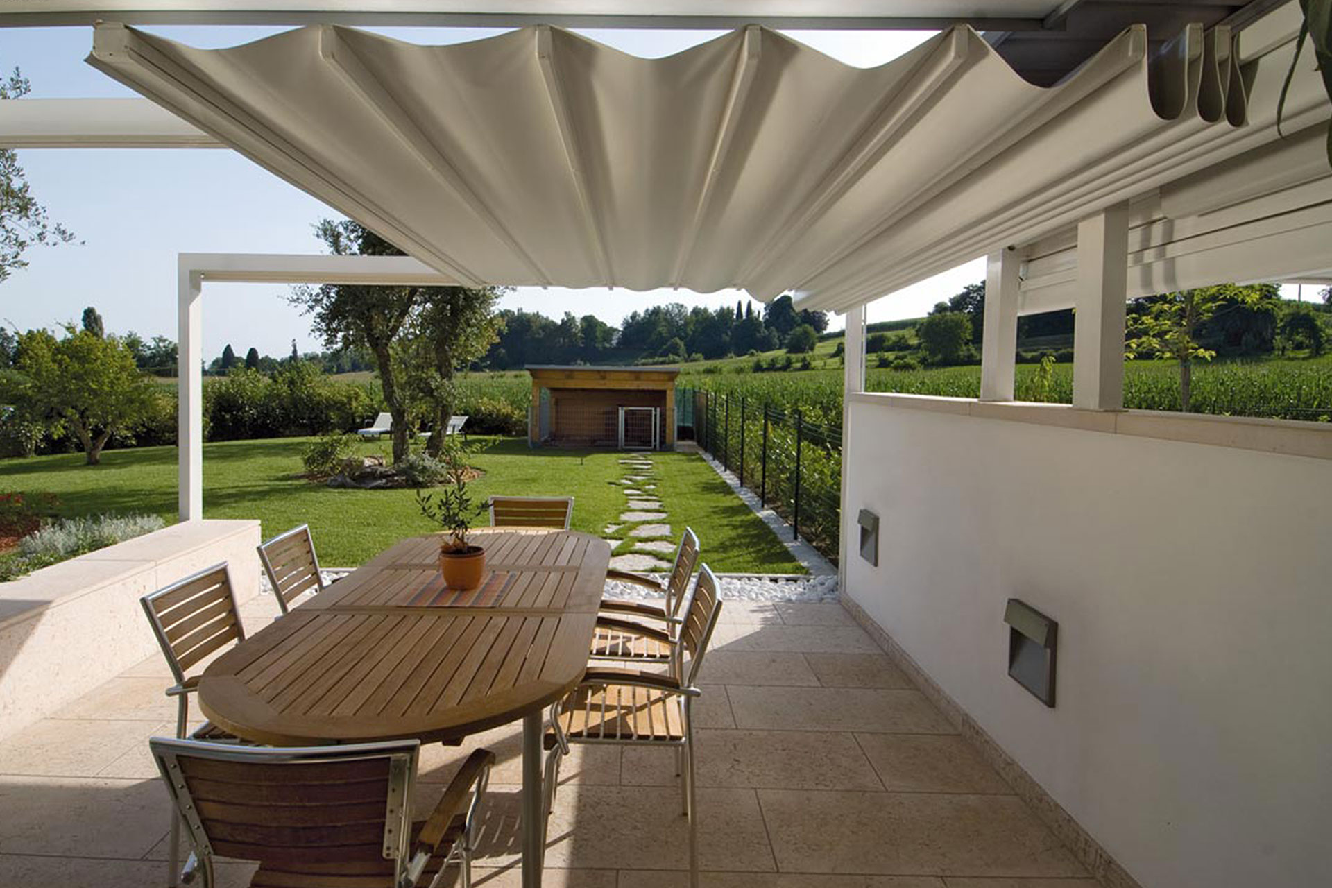 pergola albo serramenti giardino trieste