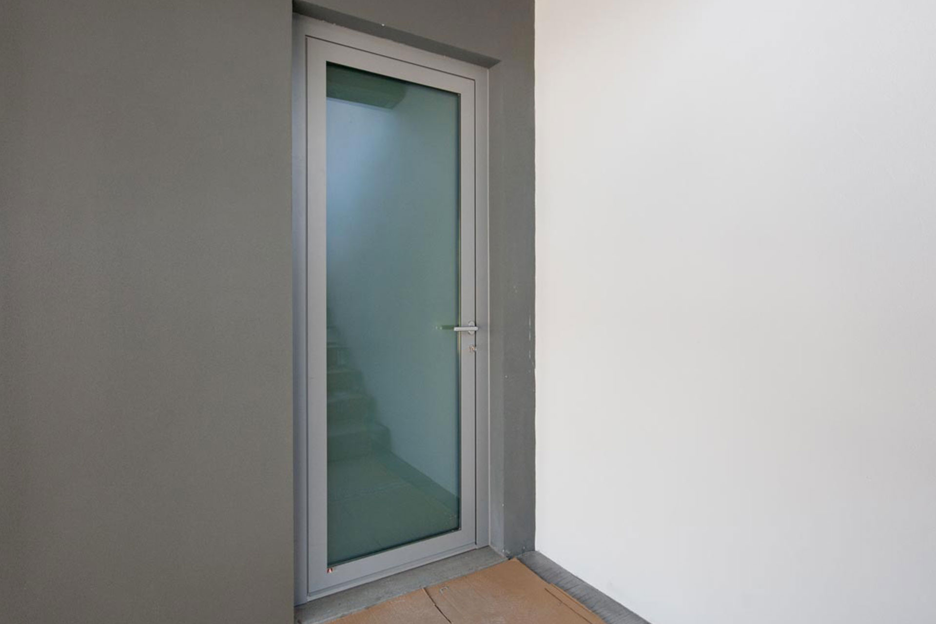 porte vetro acciaio albo serramenti